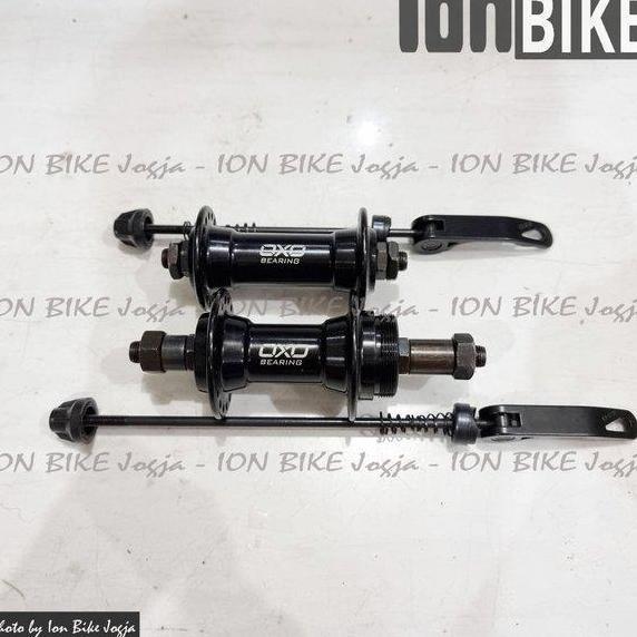 Hub Freehub OXO 36 Hole Drat Bearing Ulir QR Free Hub Sepeda 36H 36 H