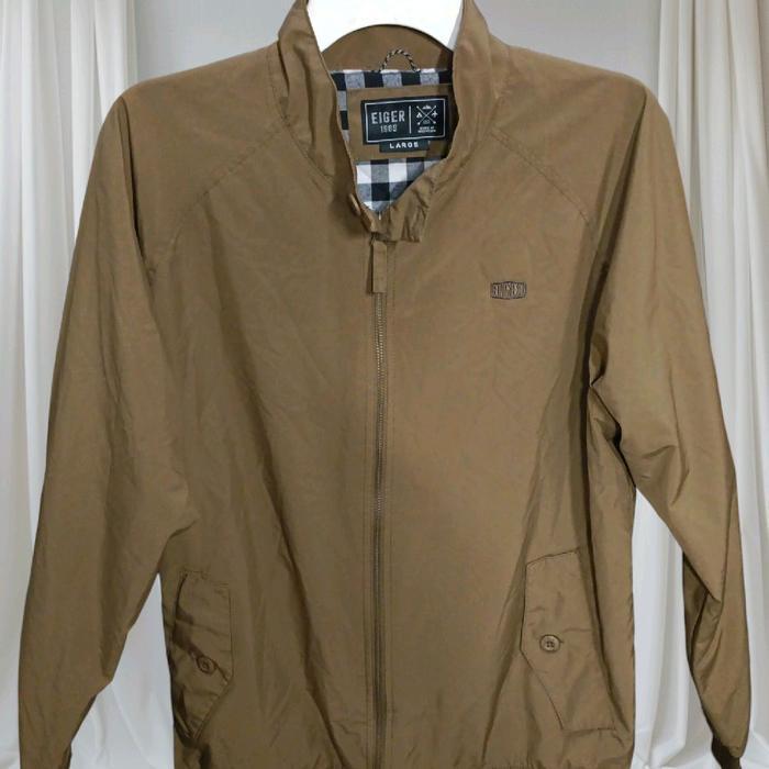 Jaket Eiger Boulder Harington Original Pria Keren Terlaris Best Quality 100% Original