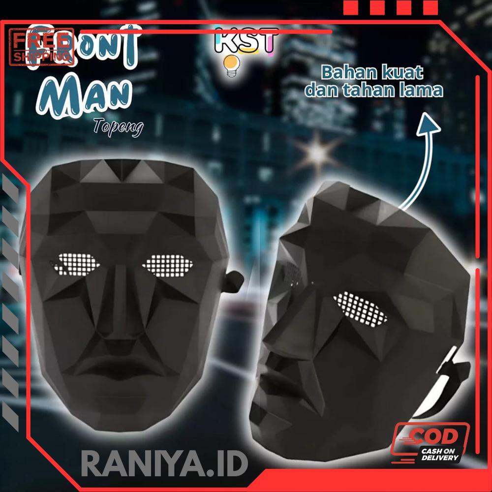Mainan Anak Topeng Front Man Squid Game 6+ | Kado Ulang Tahun Cosplay Peran Seru - RO30-0311 2025 CO