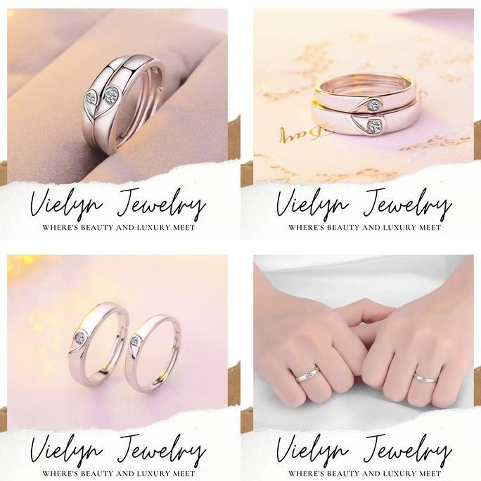 Cincin Tunangan romantis premium