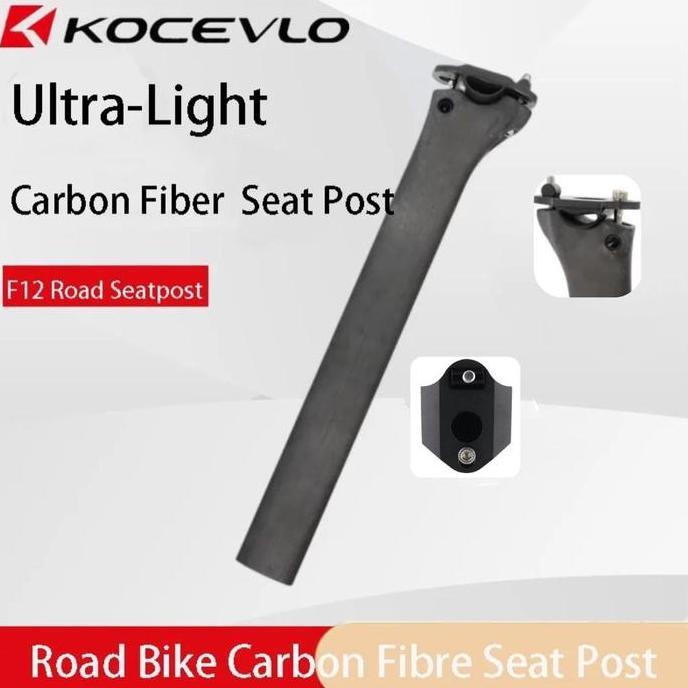 KOCEVLO Carbon Aero Seatpost Roadbike for F8 F10 F12 Frame 340mm 0 / 25 Degree