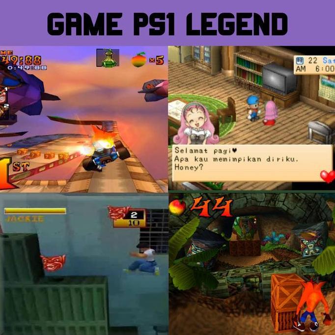 FLASHDISK ISI GAME PS1 UNTUK PC/LAPTOP