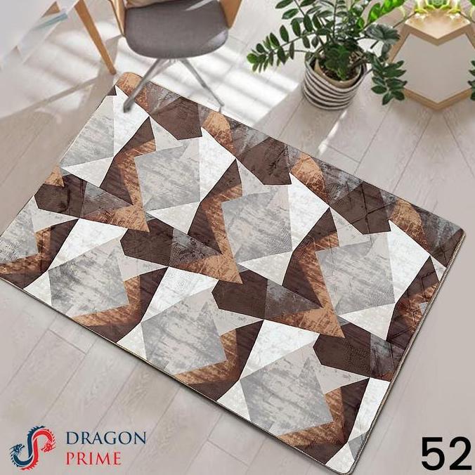[Quini] Karpet Malaysia 140x190cm - Karpet Lantai Busa Tebal Anti Slip