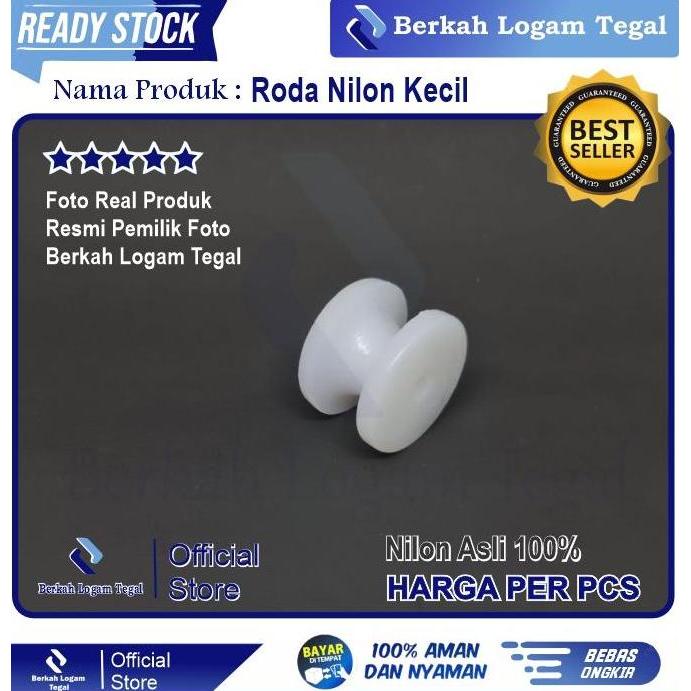 Roda nilon ukuran kecil serbaguna