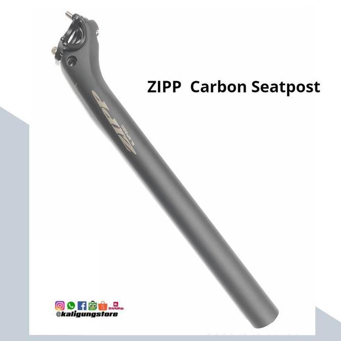 ZIPP offset Seatpost Carbon Sepeda Roadbike XC MTB - Seat Post Bicycle