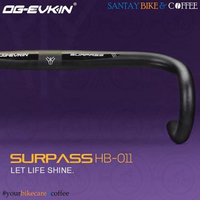 OG EVKIN HB011 Carbon Handlebar DropBar Road Bike 31.8MM 380 400 420MM