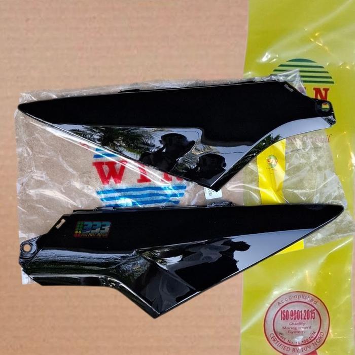 FULL SET BODY SUPRA X 125 NEW BATMAN 2007 COVER BODY SAYAP LUAR SPAKBOR DEPAN BELAKANG LEGSHIELD KON