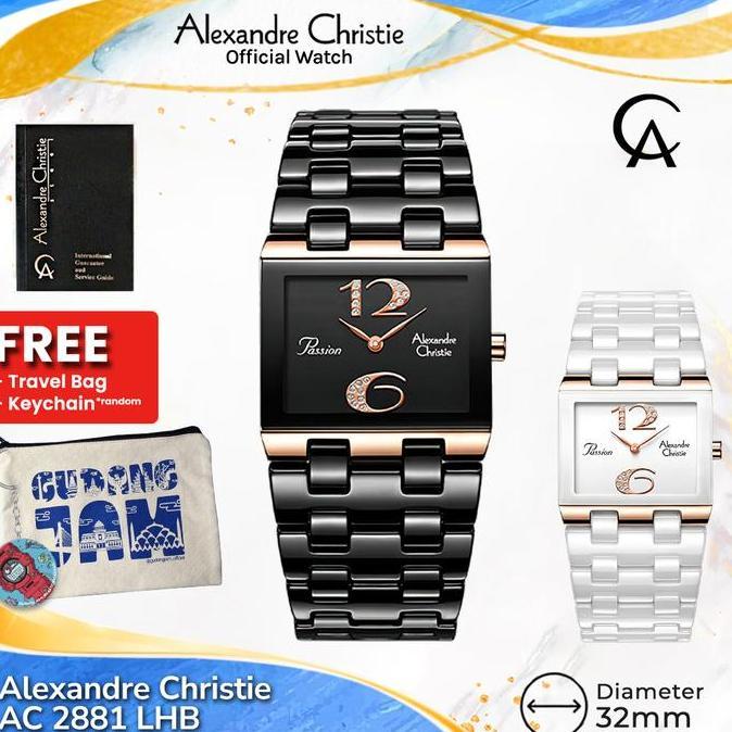 Alexandre Christie Wanita AC 2881 LHB AC 2881 AC2881LHB Stainless Steel