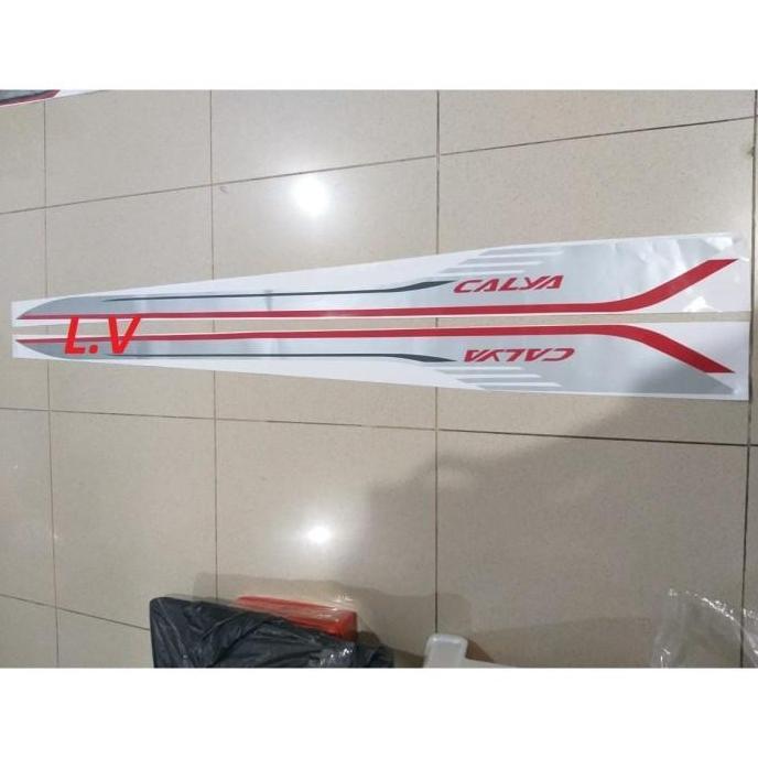 Stiker Body Samping Mobil Calya Terbatas