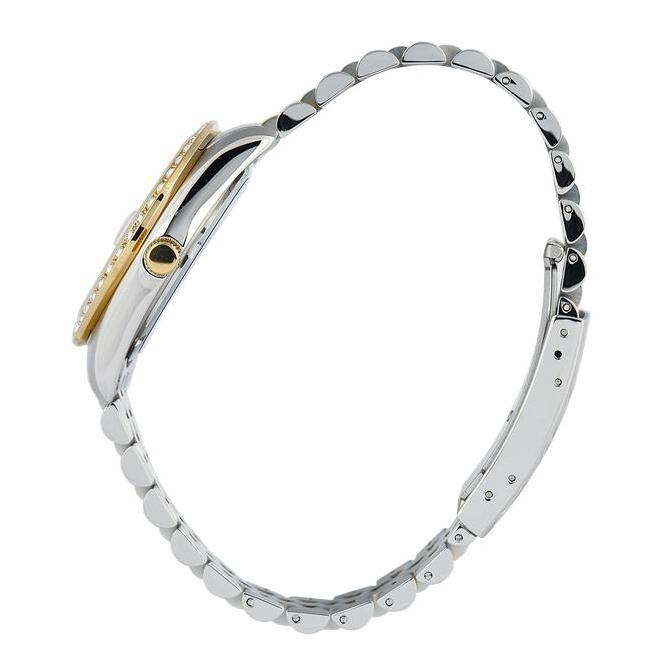 Jam Tangan Wanita BONIA B10550-1116S Silver with Swarovski Crystal Dia