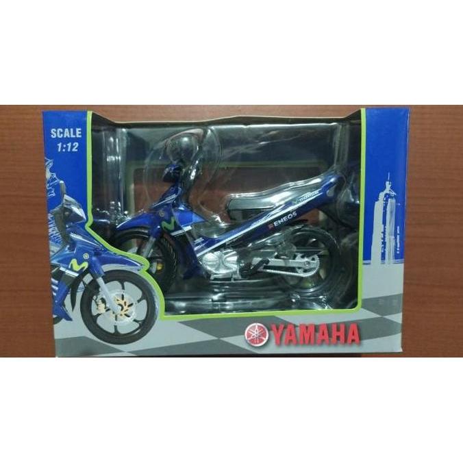 miniatur diecast motor yamaha 125zr kode 614
