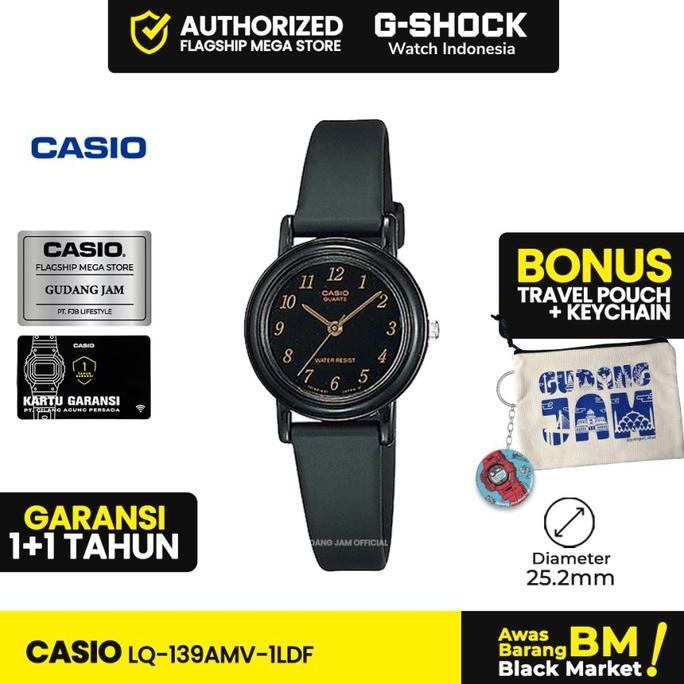Casio General LQ-139AMV-1LDF | Jam Tangan Wanita Cewek | | Anti Air | Orinal | Casio Woman Watches |