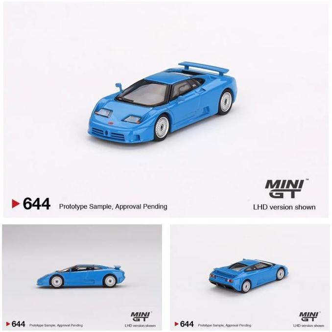 mini gt bugatti eb110 gt blu bugatti mgt 644 kode 31
