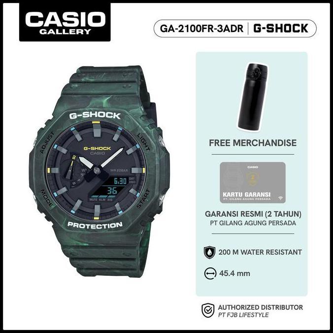 G-Shock Jam Tangan Wanita Dital GA-2100FR-3ADR