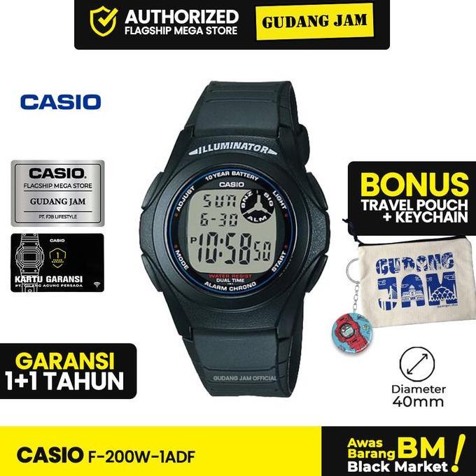 Casio General F-200W-1ADF F-200W F-200 F200W F200