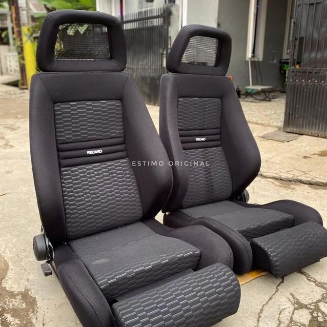 Sandalankseller - Kain Jok Mobil Hitam Motif Untuk Restorasi Jok Per Meter
