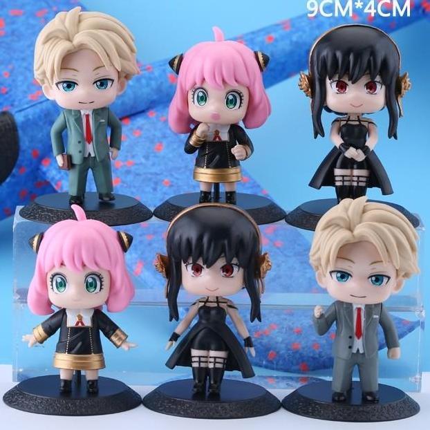 SPY X FAMILY ACTION FIGURE ANYA FORGER LOID FORGER YOR FORGER
