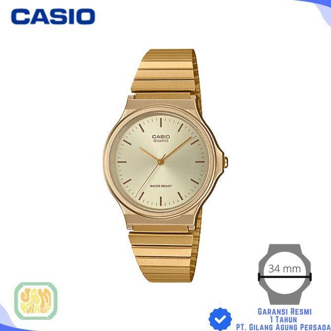 JAM TANGAN WANITA CASIO MQ-24G-9E ORINAL - MQ24G GOLD
