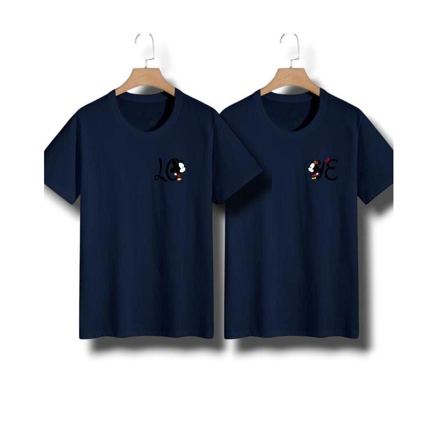 kaos couple bucin pria wanita baju couple pasangan / Kaos model Terbaru terlaris couple pasangan