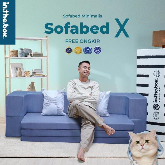 Terlaris Inthebox Sofabed X | Free Bantal
