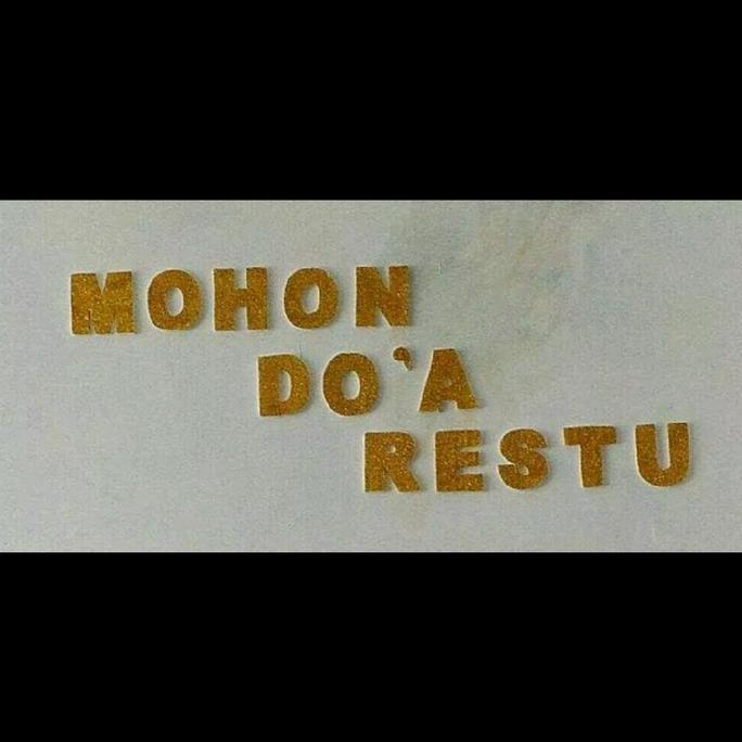 Terjangkau Banner Tulisan Styrofoam Mohon Doa Restu / Selamat Ulang Tahun / Selamat Datang / Happy B