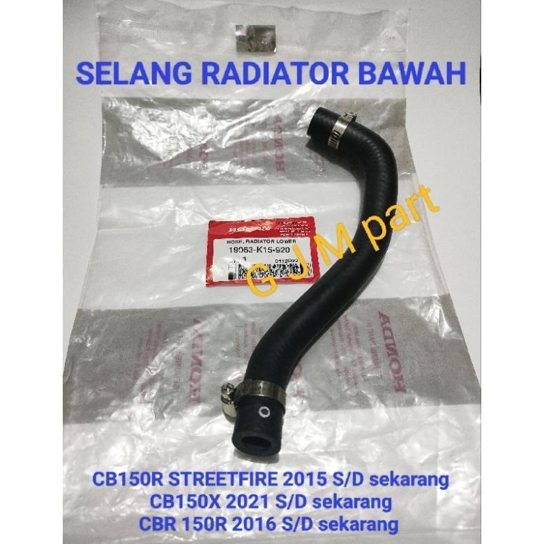 Sadina - Hose Radiator Lower Selang Radiator Bawah Honda Cb150R Streetfire Cbr150R Cb150X Asli - Gra