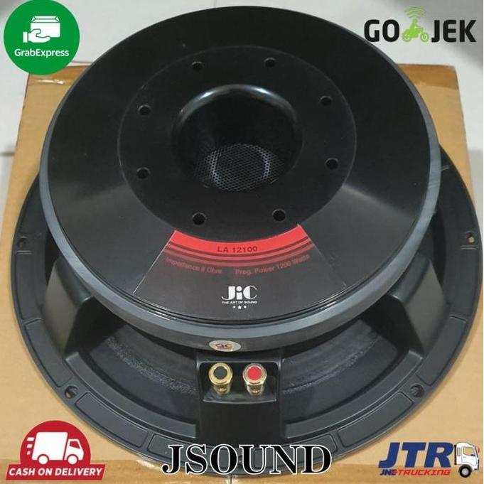 Terlaris Speaker Jic La 12100 - Speaker 12 Inch - Woofer, Subwoofer