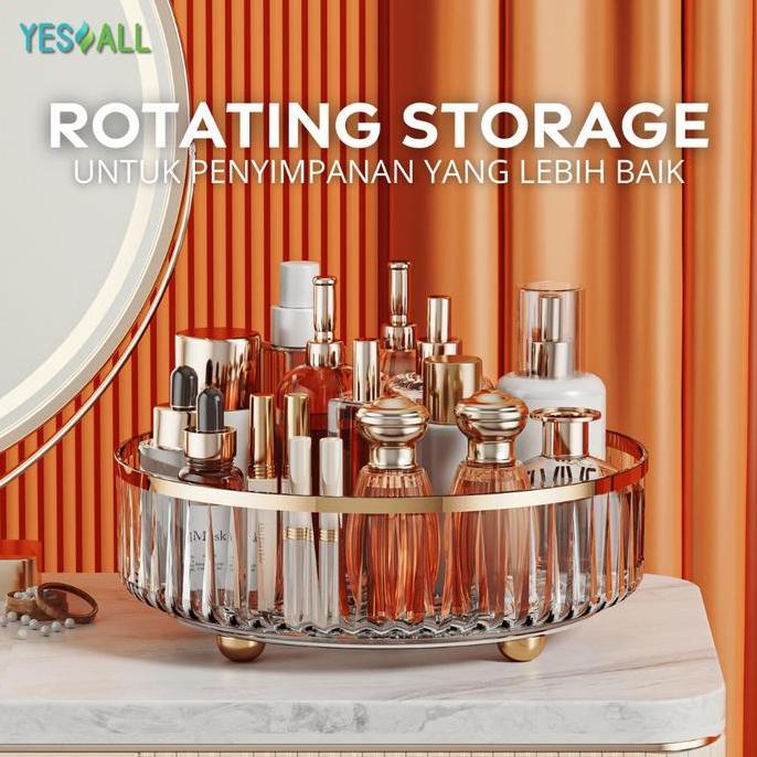 YESALL Rak Kosmetik aesthetic /tempat make up aesthetic /tray  aesthetic /rak skincare aesthetic /ra