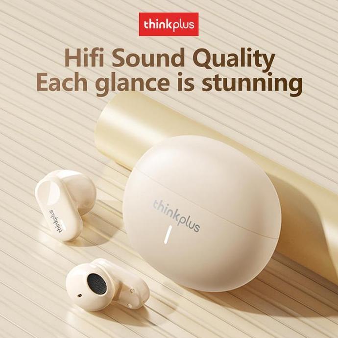 Promo THINKPLUS LENOVO TWS HEADSET EARPHONE BLUETOOTH 5.3 HIFI STEREO LP19 Diskon