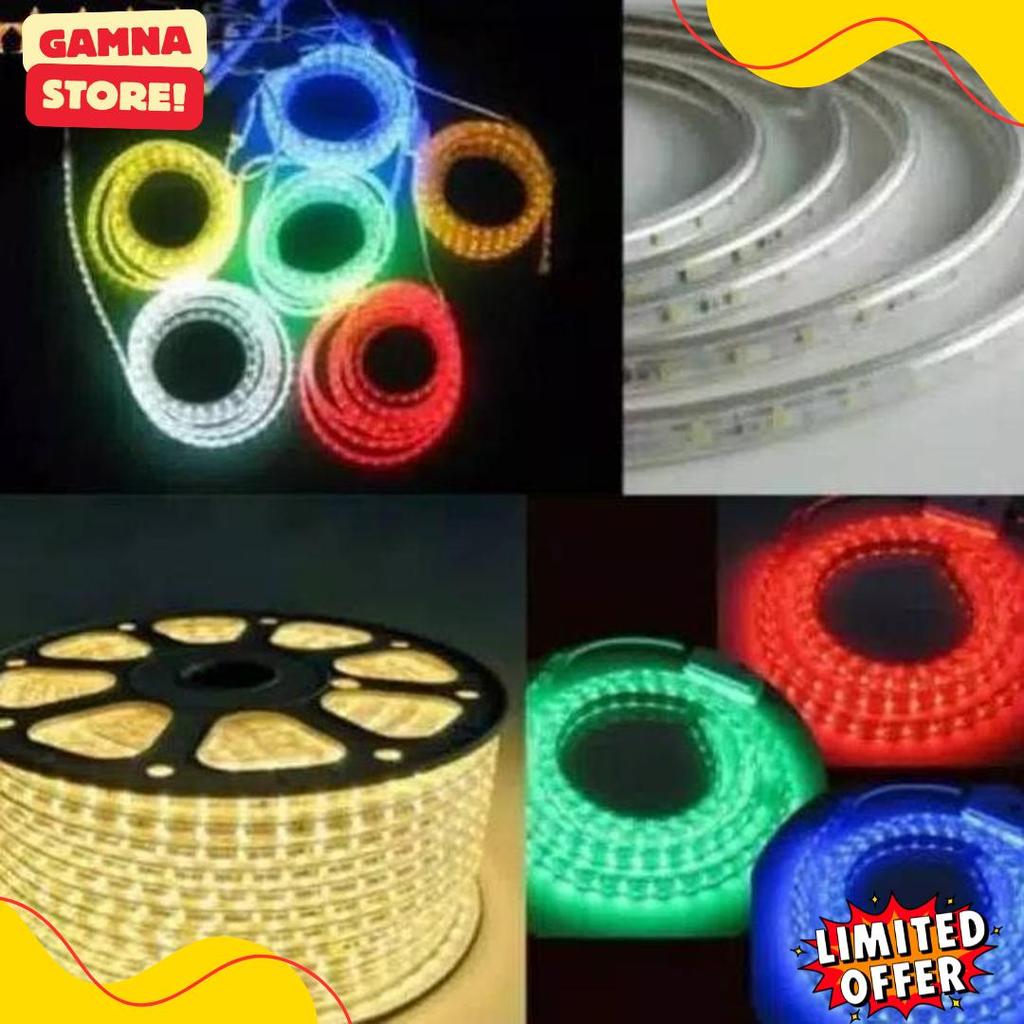 Cod Lampu Selang Agustusan Led Strip 5050 Tumblr Merah Putih Rso