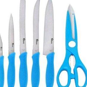 Pisau Dapur Oxone OX-961 Pisau Dapur Set Oxone Stainless - Colorfull