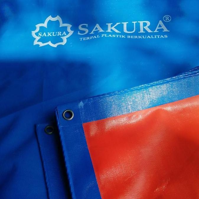 Diskon Terpal A12 Sakura U.K 4X6 Meter| Terpal 4X6 M Merk Sakura A12