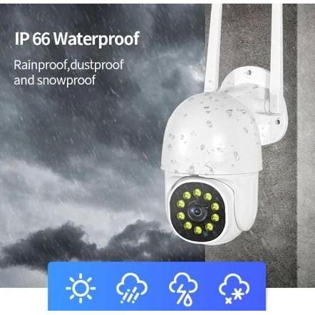 Barustockbnyk- Cctv Outdoor Ptz V380 With Wifi Anti Air Camera Kamera Adaptor