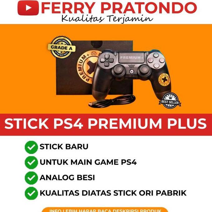 Stick PS4 Premium Plus Analog Besi