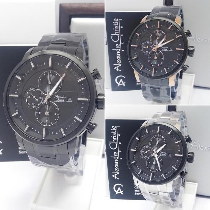 Jam Tangan Pria Alexandre Christie AC 6323 MC Original