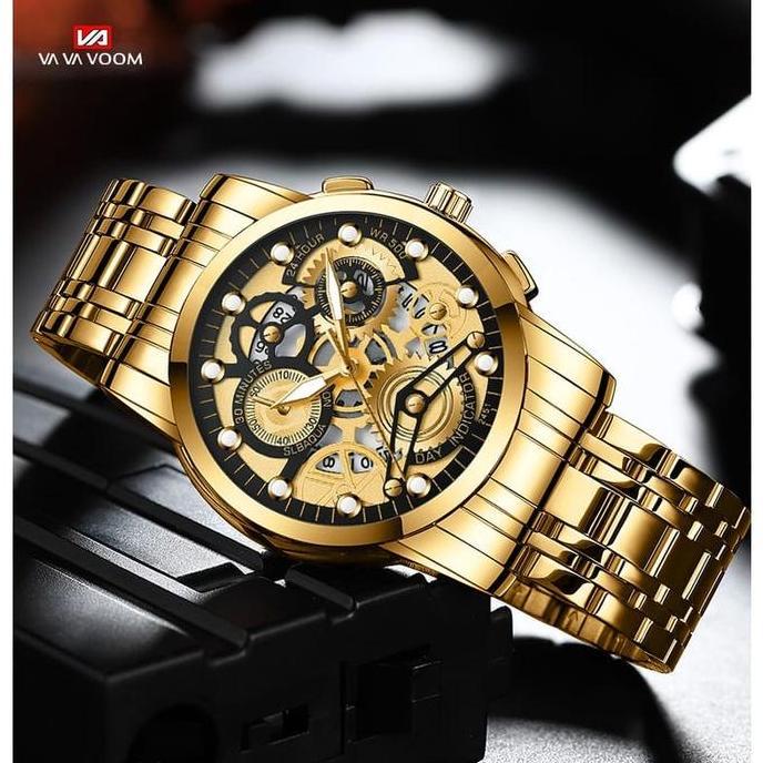 VA VA VOOM VA 2451 Jam Tangan Pria Mewah, Elegant, and Casual