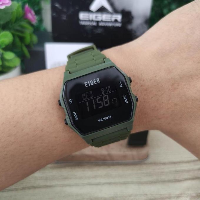 Eiger Provo -Jam Tangan Digital Pria - Original