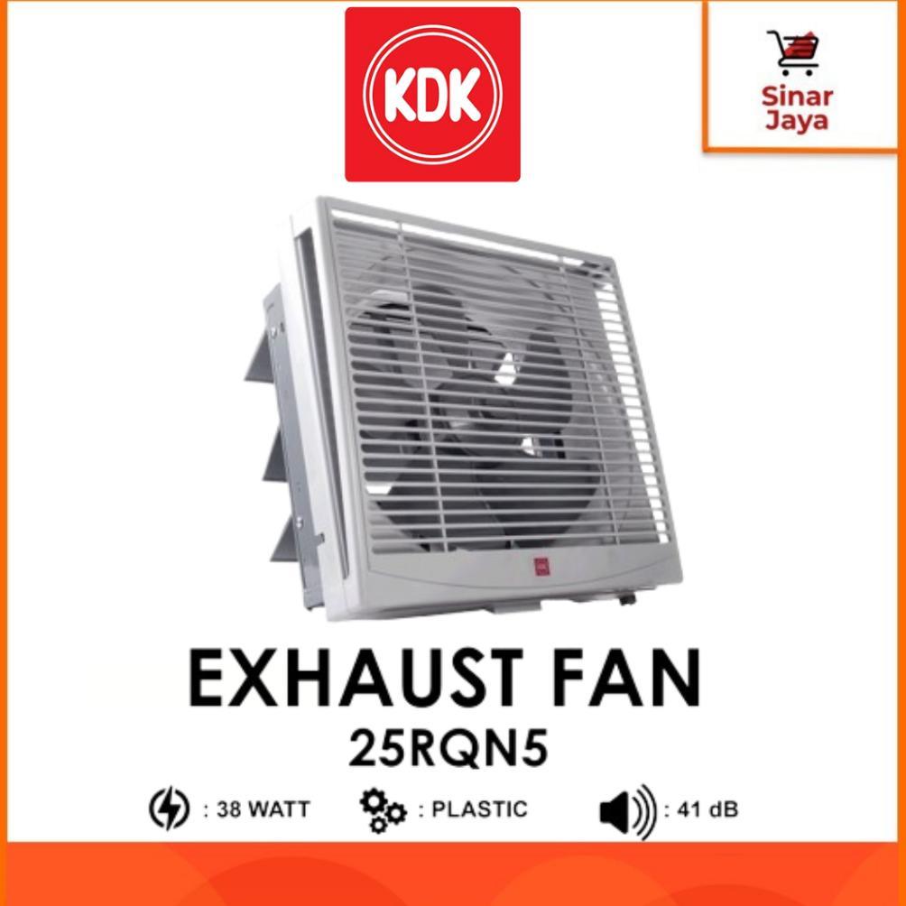 KDK 25-RQN5 Wall Exhaust Fan Dinding / Heksos 10 Inch