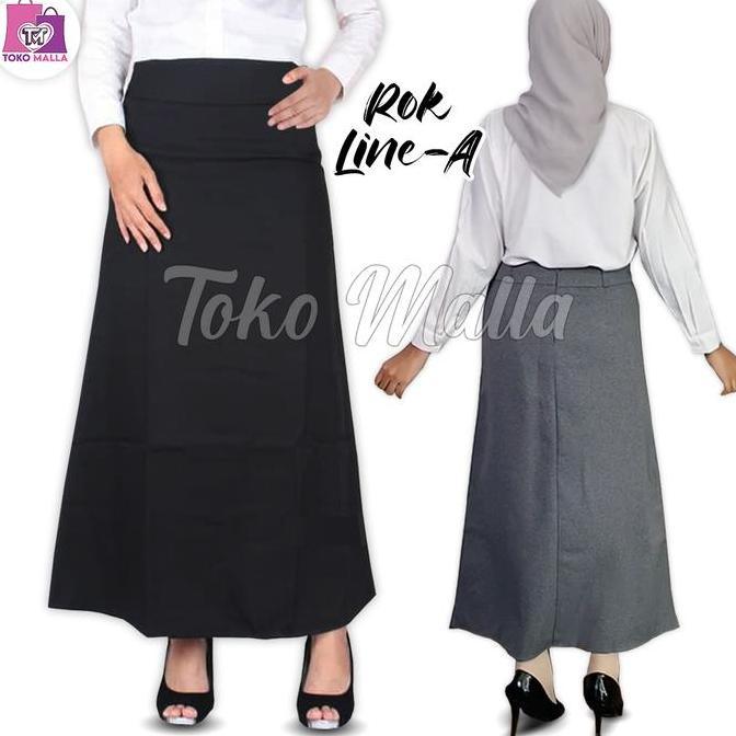 One Set Setelan Jas Blazer Rok Span A Panjang Wanita Stelan Jas Kerja Kantor Cewe Polos Dewasa Anak 