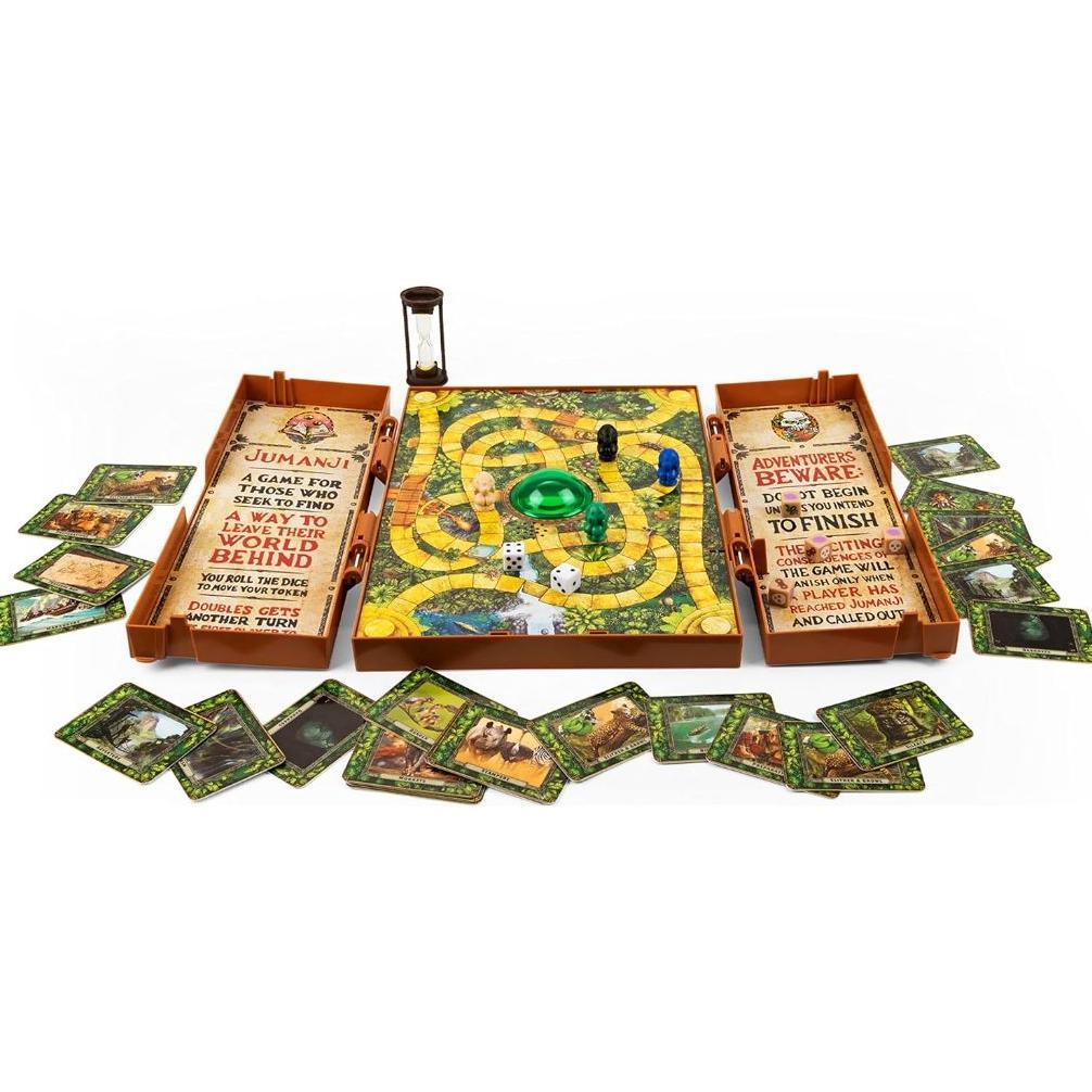BEST SELLER Jumanji Deluxe Game, Immersive Electronic Version of The Classic Adventure Movie Board G