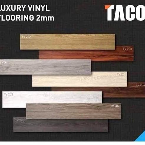 Promo Vinyl taco flooring vinil lantai Taco 2mm lantai karet parket parquete Diskon