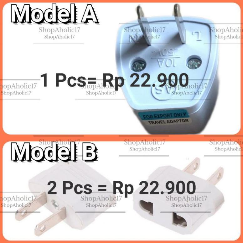 QualityTerbaik- Colokan Listrik Taiwan Jepang US Plug Adapter Over Steker