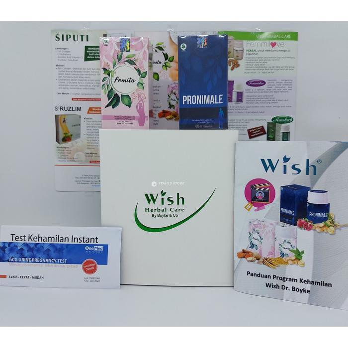 Wish Promil Femita Pronimale Original Dr Boyke per Botol isi 30 Capsul