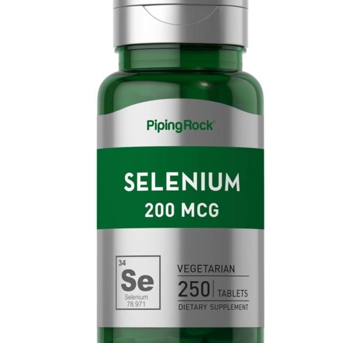 Pipingrock selenium 200 mcg isi 250