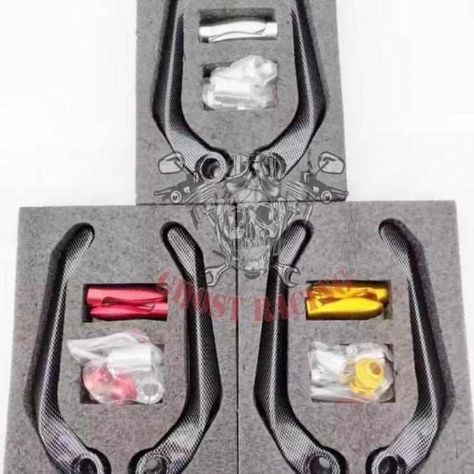 Lariiss- proguard handguard karbon universal semua motor beat vario mio dll