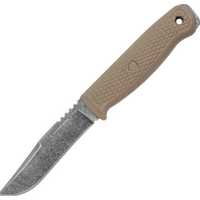 Diskon Ctk394842Hc Condor Bushglider Knife Desert Tan