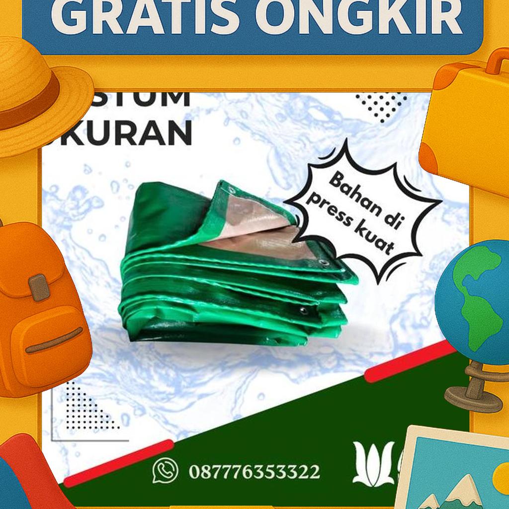 Terpal Plastik A20 Korea 3X6 | Terpal Plastik Korea 3 X 6