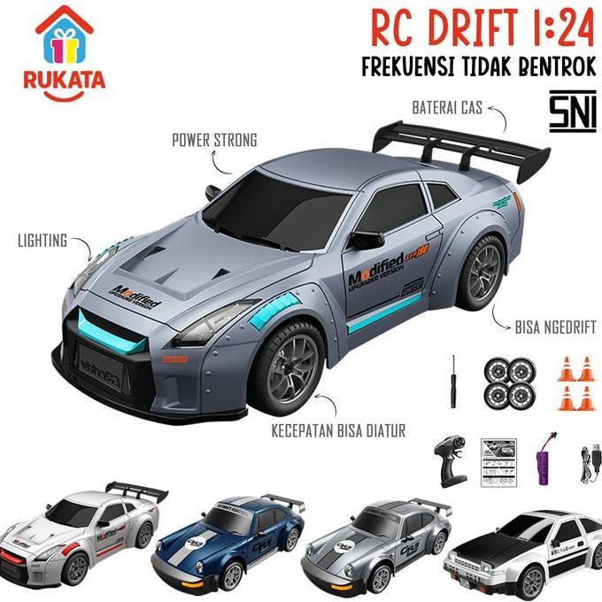 dafirusan_ - rc drift 1:24 semi propo lampu led mainan anak
