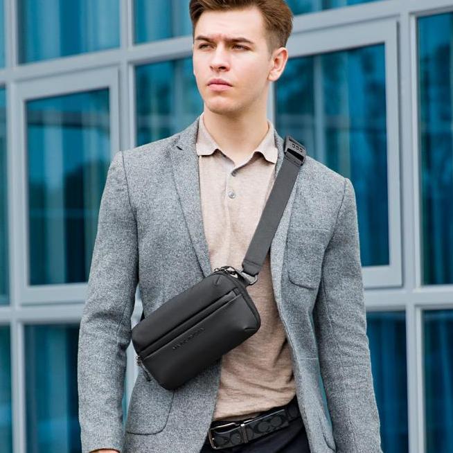 Mark Ryden Tas Selempang Pria Waist Bag Sling Bag Mr8712