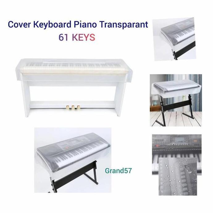 Cover Penutup Piano Keyboard 61 Keys Key 61Key 61Keys Kunci Waterproof EIG